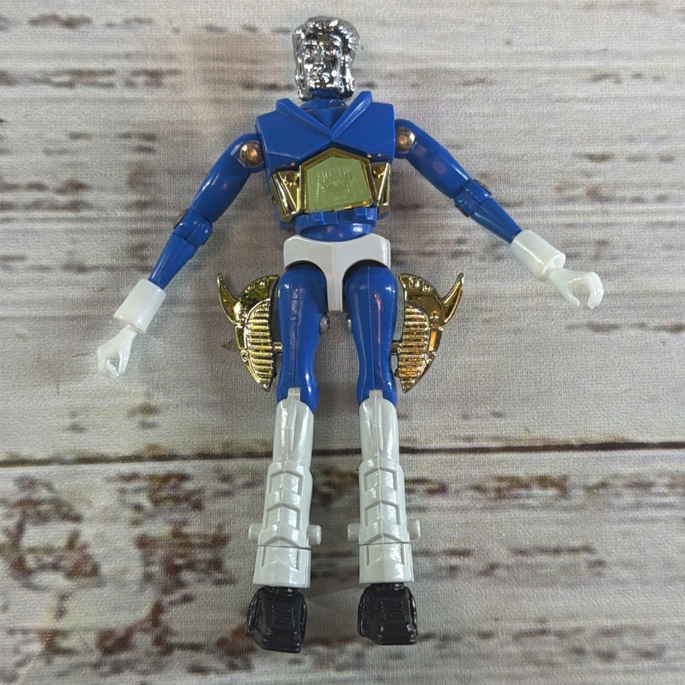 Vintage 1978 Mego Micronauts Pharoid Action Figure Blue